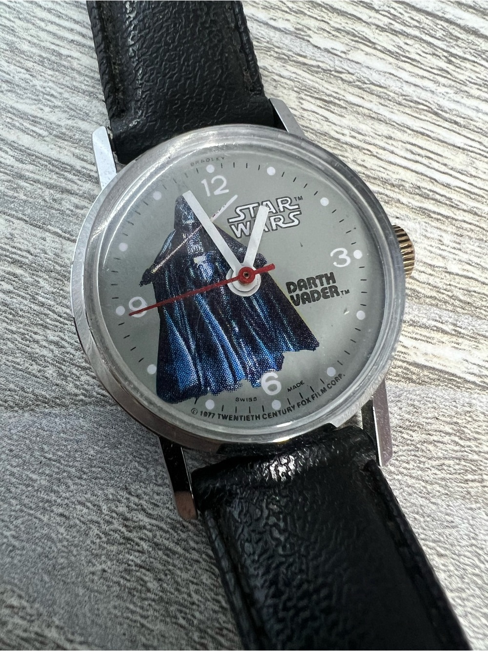 1977 Star Wars Darth Vader Mechanical Watch - Black Strap